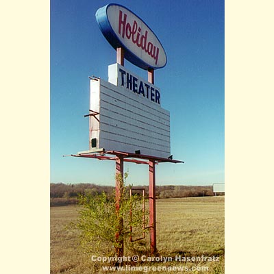 Holiday Theater Sign